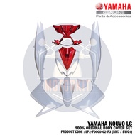 YAMAHA NOUVO LC NOUVOLC 100% ORIGINAL BODY COVER SET PUTIH BIRU WHITE MERAH HITAM 5P2-F0000-02-P6 P0