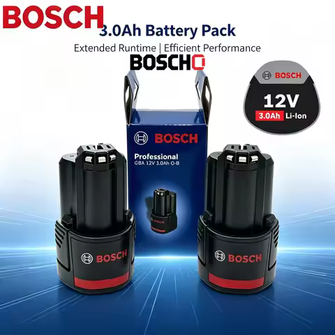 Bosch GBA12V 3.0Ah Lithium Battery Charger 12V Professional Quick Charging for Battery Fit Bosch Cor
