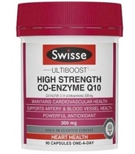 澳洲直送🇦🇺Swisse Ultiboost 高強度輔酶Q10 300mg 90粒 雙倍濃度😉透過 Swisse Ultiboost 高強度輔酶 Q10👍邁入一個將支持心臟健康放在首位的世界💚我們的優