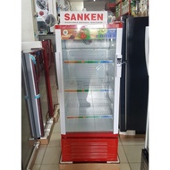 QB736 Sanken Showcase Sanken Lemari Pendingin Minuman SRS 229 Low Watt