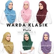 22/03/2024 Restocked Tudung MOOTIARA Instant Shawl Warda Klasik Plain