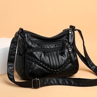 Body Bag For Women Sling Bag Large Capacity Crossbody Bag For Women Women's Backpack Soft Leather Ba