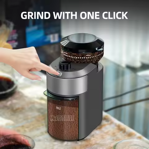 Household Coffee Bean Grinder Portable Electric Cafetera Automática Con Moledor De Cafe