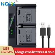 HQIX for Panasoinc DC-S5 GH5II GH7 GH6 Camera DMW-BLK22 Battery Dual Charger