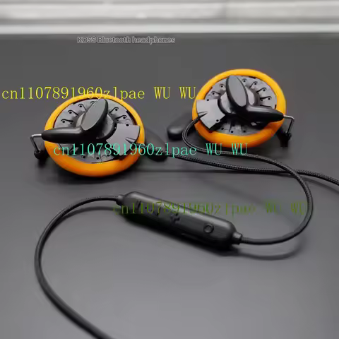 Ear-hook Gaussian Headphones DIY MMCX Plug-in Design Sports Earphones For KOSS KSC35 DIY Bluetooth H