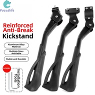 Aluminum Bicycle Kickstand Adjustable for 24 29 Inch Thick Tube Anti Slip Stable