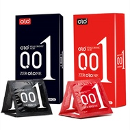  001 Condom Rubber Latex Glossy Silk Thin Pack Particles Pack 10 Pieces Pack Male OLO [Get Coupon Di