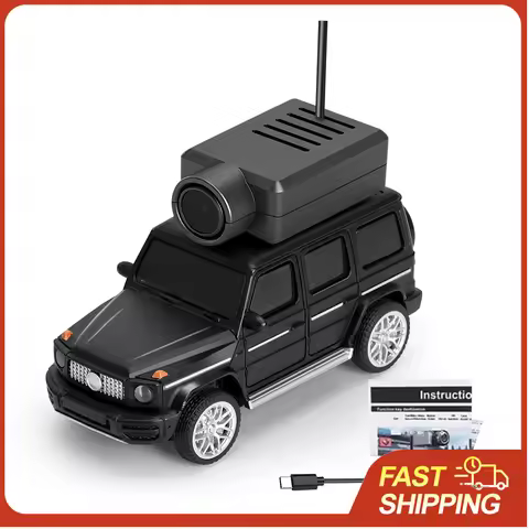 Mini WiFi FPV RC Camera Car, 2.4G Remote 30m Range, 3 Speeds Gear for Kids Adults Indoor Exploration