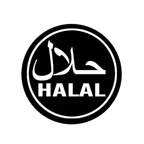 HALAL Personalized Stickers: Cars, Motorcycles, Surfboards, Fashionable, Waterproof Vinyl Decals