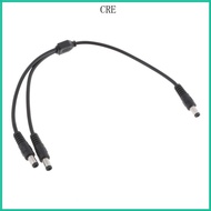 CRE 5 5x2 1MM Power Cord Male to Male DC5 5mmx2 1mm Power Splitter Cable 18AWG