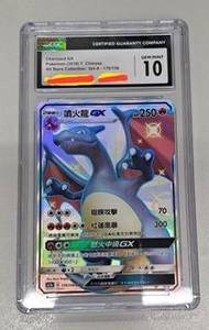 Pokemon Card ptcg psa cgc 噴火龍 黑噴