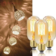 [COD] 4pcs Edison Bulb, Long Lasting Bulb Retro Light Bulb, Safe Light Energy Saving Straight Filame