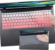 2 PCS Keyboard Cover for Aspire 15 A15-41M-R2CN/R8Y2&A15-51M-59QV/76AR&A15-61M-R8B0,Aspire Go 15 AG1