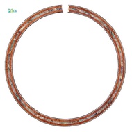 MYC6For Acoustic Guitar Soundhole Sound Hole Decoration- Sapelli Wood Rosette with Abalone Shell Inl