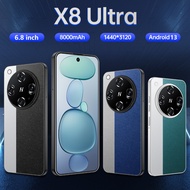 M15 Ultra NEW 4G/5G Network Smartphone 6.8-inch Screen Phone Memory 8GB RAM+256GB ROM Battery 8000Ma