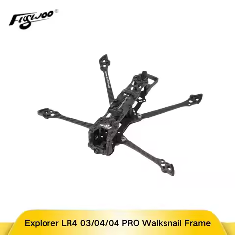 Flywoo Explorer LR 4 Inch Frame Kit Ultra Compact for DJI O3 O4 Pro & Walksnail HD Long Range FPV Dr