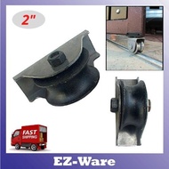 2" BEARING ROLLER WITH BRACKET / AUTO GATE ROLLER - U GLOOVE
