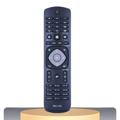 New RM-L1220 For Philips TV Remote Control 55PUS6452/12 49PUS6031S/12 43PUS6031S/12 49PFS4132/12 49P