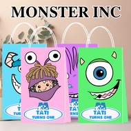 Monster inc Loot bag customize monster inc loot bag monster inc paper bag mike loot bag