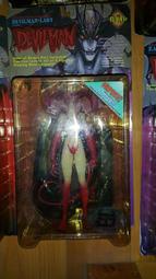 (現貨供應，絕版商品) BenToy  韮澤靖 永井豪 Devil Man惡魔人LADY 惡魔女可動人偶（透明紅限定版）