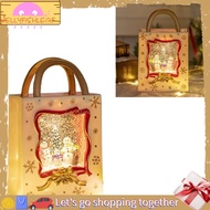 JellyfishChristmas Snow Globe Lantern Musical Lighted Snow Globe Lantern Battery Powered Night Light