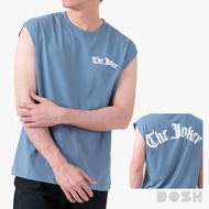 DOSH-UT MENS TANK TOP THE JOKER เสื้อยืดคอกลม แขนกุด 1FLBMT5066-BU (S-2XL)