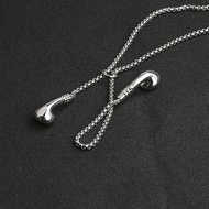 Xiao Zhan Wang Yibo Necklace Unique Creative Men Women Earphone Earbuds Pendant Pendant Titanium Ste