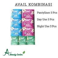 AVAIL KOMBINASI |AVAIL HIJAU,AVAIL BIRU, AVAIL MERAH | SATU SLOP/9 pack