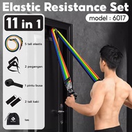 HTD SPORT Resistance Bands 11 in 1 Set Tali Pembantu Fitness Gym