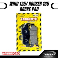 YAMAKOTO Wind 125 Brake Pad / Disc Pad Disk Brake Pad