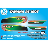 Yamaha RS100T Sticker Decals