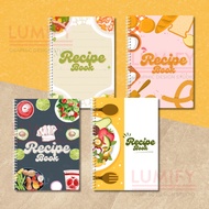 Recipe Notebook | Cooking Journal | Customized | 100 Pages | A4 & A5 size