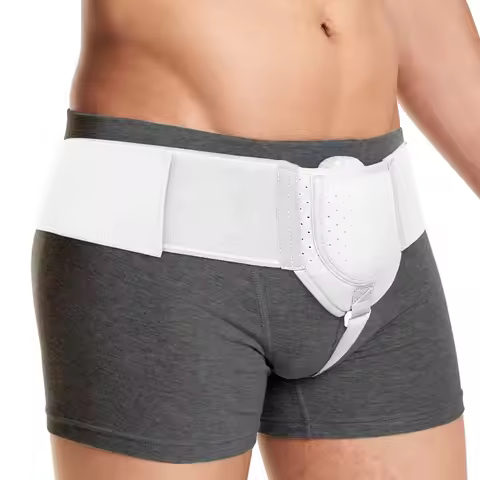 Medical Hernia Guard / Inguinal Hernia Belt,For Men Left or Right Side&Post Surgery Inguinal Hernia