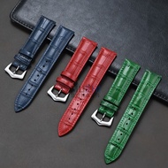 18/20/22/24mm Genuine Leather Strap for Tissot Watch Bamboo Textured Watch Band Accessories for Men 
