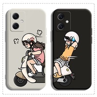 casing for XiaoMi 13 12 11 12T 11T 10T LITE PRO Cover Motorcycle couple Soft Case