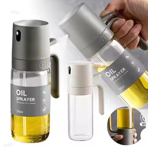 Kitchen Oil Sprayer for Cooking 8.5oz Glass Oil Spray Bottle Cooking Oil Sprayer Olive Oil Sprayer O
