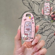 Modern Car Key Cover for Hyundai Ix35 Elantra Grandeur Santa Fe Ix25 Accessories Driving Personal It