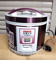 台灣三洋SANLUX 6人份機械式電子鍋 ECJ-6061CTD 3D立體保溫 集水盒設計-【便利網】