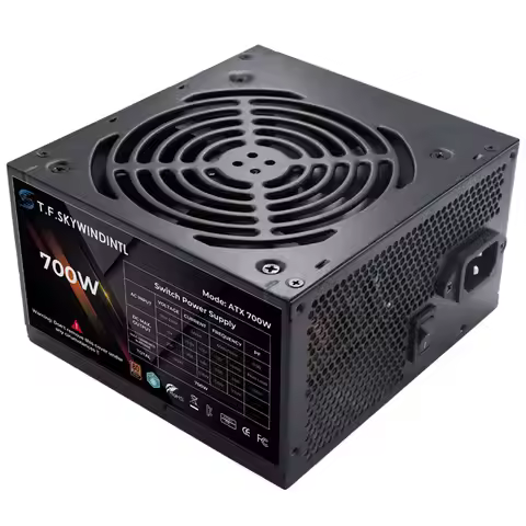 T.F.SKYWINDINTL PC PSU Power Supply 700W Game Gamer RGB 120mm Fan 110V 220V ATX Desktop Computer Pow