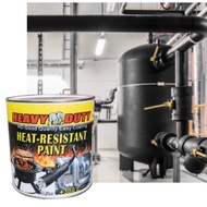 (300°C) BBQ grill paint flat BLACK PAINT HEAVY DUTY BRAND PROTECTIVE COATING 1L (Heat Resistant FLAT