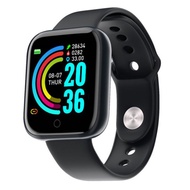 Original Y68 smart sport watch women watches digital LED electronic wristwatch bluetooth fitness wristwatch men kids