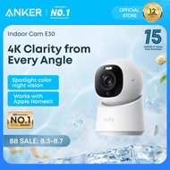 [SIRIM] ANKER eufy Indoor Camera E30,Homekit 4K UHD Camera with Smart AI Detection and Night Vision 