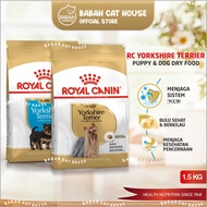 Royal Canin YORKSHIRE PUPPY / ADULT 1.5kg RC Dog Dry Food 1.5kg Mini Small ADULT Dog Food Small Bree