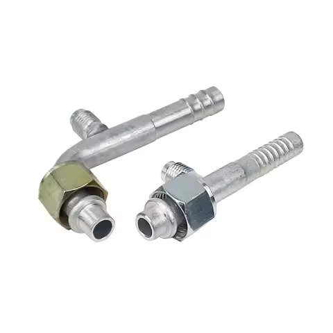 #6 #8 #10 Auto Air Conditioner Hose Connector with Valve R12 O-Ring Connector Car A/C Repair Parts