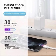 PD CHARGER Fast Charging 20W USB-C Power Adapter for PD Cable Data Fast Charger PD