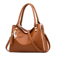 iFASHION 2049 READY STOCK Women Fashion Elegant Soft PU Big Capacity Shoulder Handbag Beg Tangan Bes