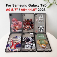For Samsung Galaxy Tab A9 8.7'' A9+ A9 Plus 11.0'' 2023 Fashion Cartoon characters Matte style case 