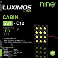 NINE LUXIMOS LED SB1 C12 UNIVERSAL CAR CABIN LIGHT - NINE AUTOSERIES