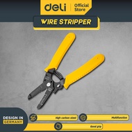 Deli Tang Potong Kupas Kabel / Wire Stripper 6.5" DL2607C