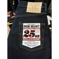 IRONHEART IH777XHSIB 25oz INDIGO BLACK DENIM
